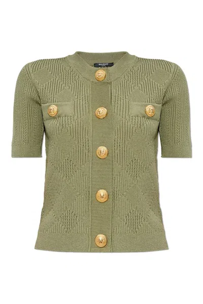 Balmain Button In Green