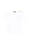 Balmain Button T-shirt In White