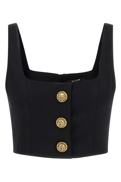 BALMAIN BUTTON TOP