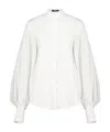 Balmain Long-sleeved Shirt In White