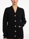 Balmain Buttoned Cardigan In Multi