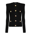 BALMAIN BUTTONED CARDIGAN