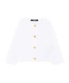 Balmain Buttoned Jacket In White