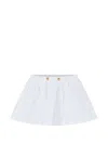 Balmain Buttoned Skirt In White