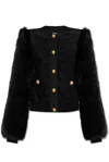 BALMAIN BALMAIN BUTTONED STRAIGHT HEM FAUX