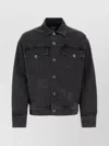 Balmain Worn-effect Denim Jacket
