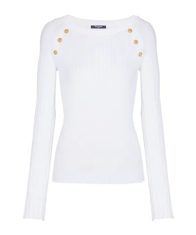 BALMAIN BALMAIN BUTTONS KNIT TOP