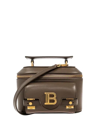 Balmain Buzz Leather Mini Bag