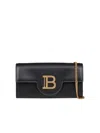 Balmain Buzz Wallet In Black