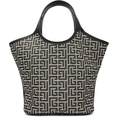 Balmain ブラック Cabas Mini トートバッグ