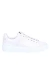 Balmain B-court Sneakers - Leather - White In Multi
