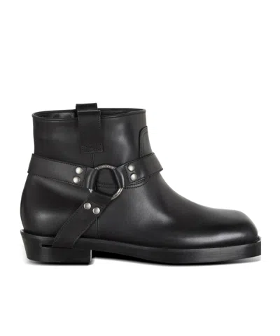 BALMAIN BALMAIN BIKER ANKLE BOOTS