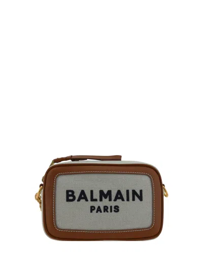 Balmain Leather Chain Strap Shoulder Bag