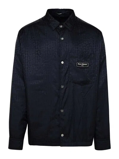Balmain Shirt In Black