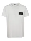Balmain T-shirt With Logo In White