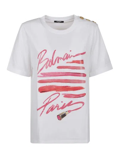 BALMAIN PRINT T-SHIRT