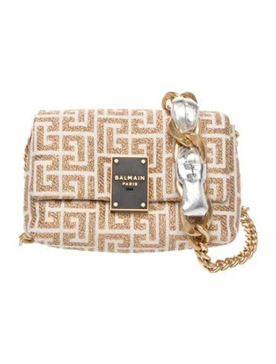 Pre-owned Balmain Canvas Shoulder Bag