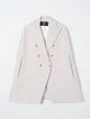 Balmain Cape  Kids Color White In White