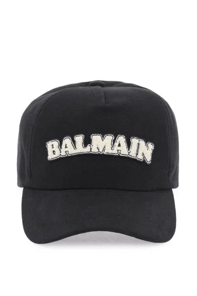 Balmain Caps & Hats In Black