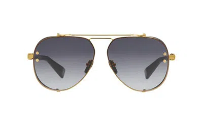 Balmain Sunglasses Bps-125 In Gld - Blk