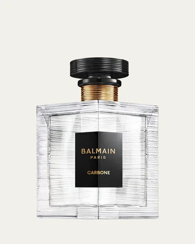 Balmain Carbone Eau De Toilette, 4.2 Oz. In Transparent