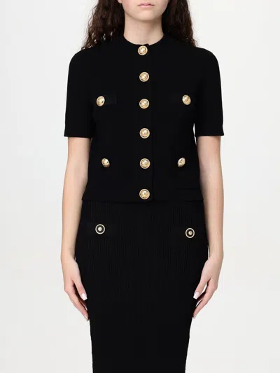 BALMAIN CARDIGAN BALMAIN WOMAN COLOR BLACK,420929002
