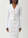 Balmain Cardigan  Woman Color White In White