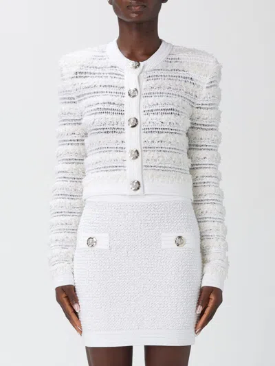 Balmain Cardigan  Woman Color White