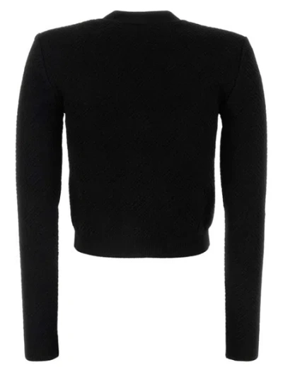 Balmain Cardigan In Black