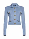 Balmain Long In Bleu Pale