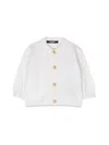 Balmain Cardigan With Buttons In White