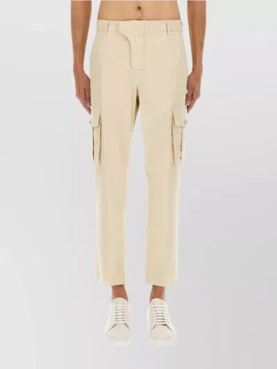 BALMAIN CARGO COTTON PANTS POCKETS