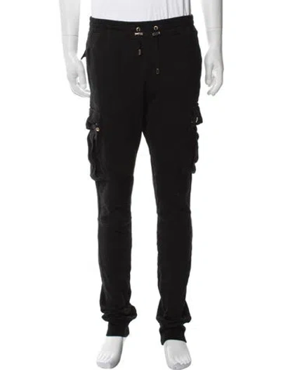 Pre-owned Balmain Cargo Pants In Black