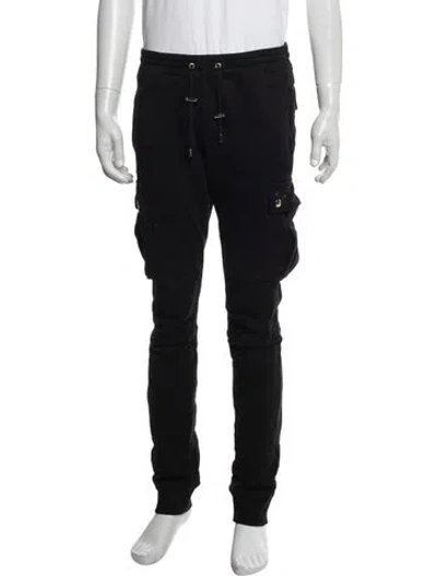 Pre-owned Balmain Cargo Pants In Black