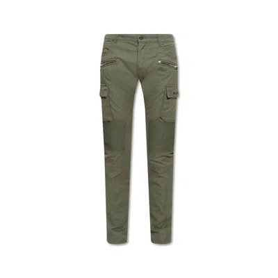 Balmain Cargo Pants Men In Green