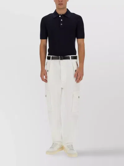 Balmain Cargo Pocket Utility Trousers