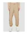Balmain Cargo Track Pants In Nude