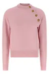 Balmain Cashmere Sweater Sweaters And Cardigans Pink In Pink