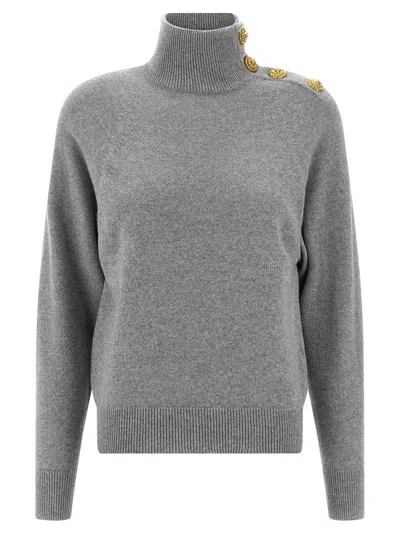 BALMAIN CASHMERE WOOL SWEATER