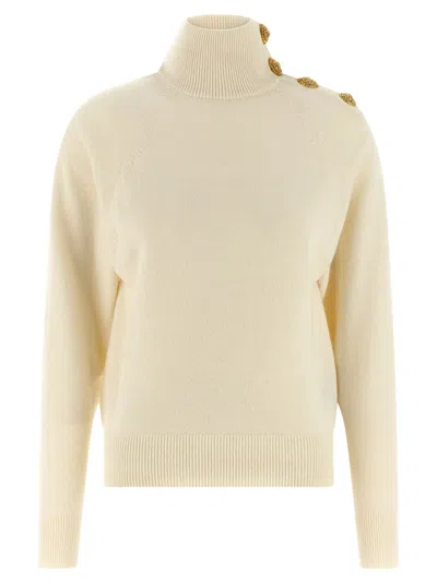 BALMAIN CASHMERE WOOL SWEATER