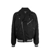 Balmain Casual Bomber Jacket Men In Black