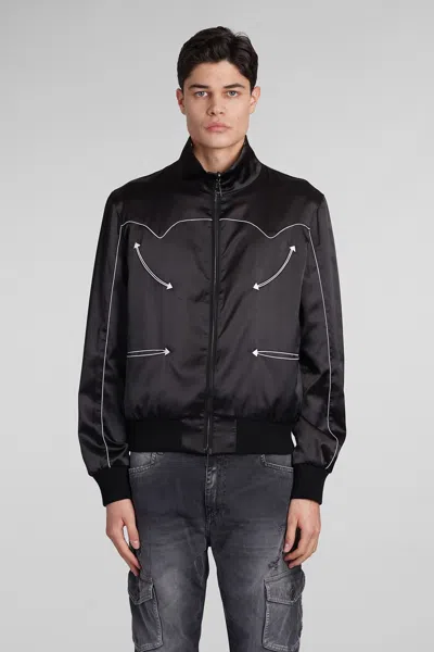 Balmain Casual Jacket In Black Polyester