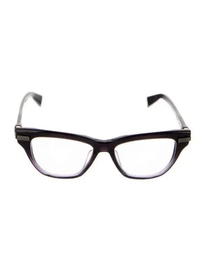 Pre-owned Balmain Cat-eye Eyeglasses In Black