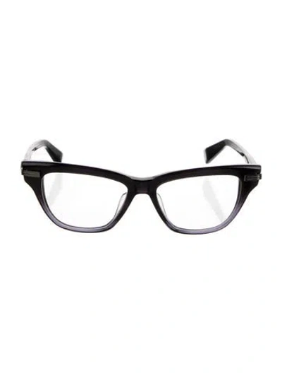 Pre-owned Balmain Cat-eye Eyeglasses In Black