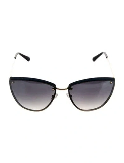 Pre-owned Balmain Cat-eye Gradient Sunglasses In Multi