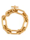 Balmain Sync Brass Chain Bracelet In Gold