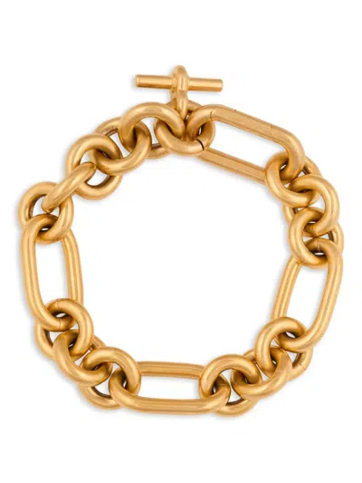 Balmain Sync Chain Necklace In Gold