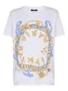 Balmain Paris Chain Print T-shirt