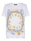 Balmain Paris Chain Print T-shirt