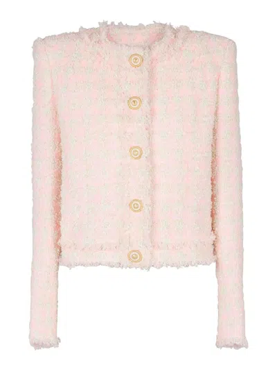 BALMAIN CHAQUETA CASUAL - BEIS